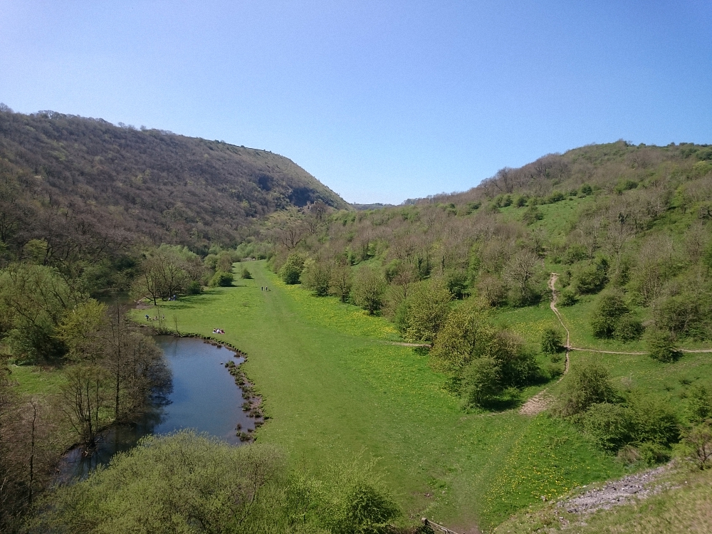 View from Monsal Viaduct, Photo by Andy Burton