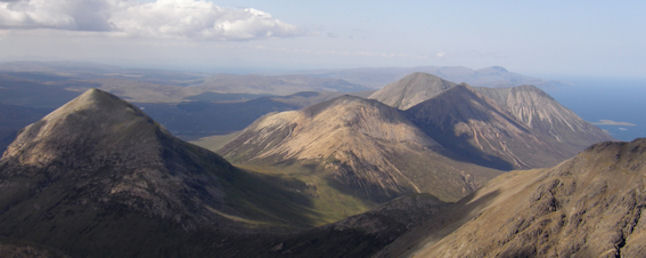 North from Blaven