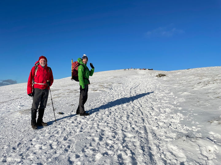 New Year on Helvellyn, Photo by Mary Eddowes