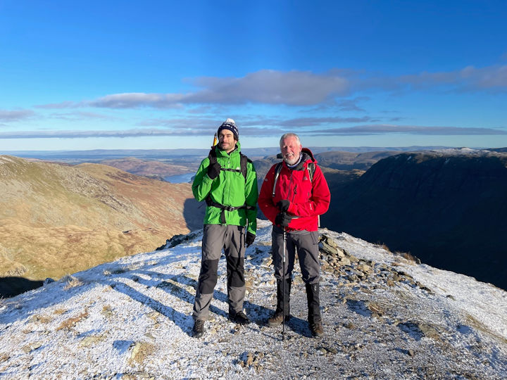 Atop Dollywaggon Pike, Photo by Mary Eddowes