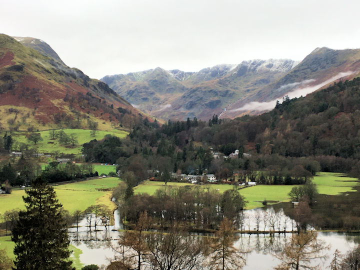 Patterdale and flood, Photo by Andy Burton